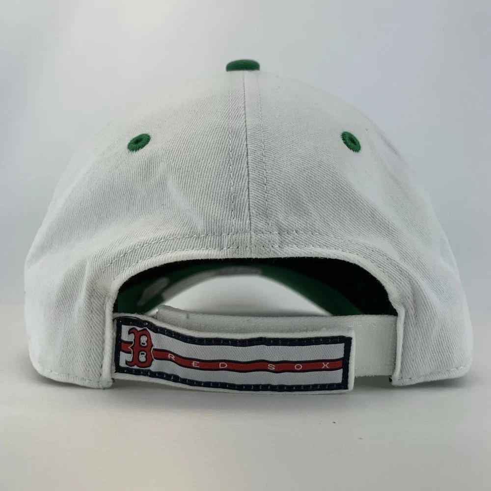 WALLY Red Sox KIDS Hat Boston Green Monster White Adjustable '47 Baseball Cap